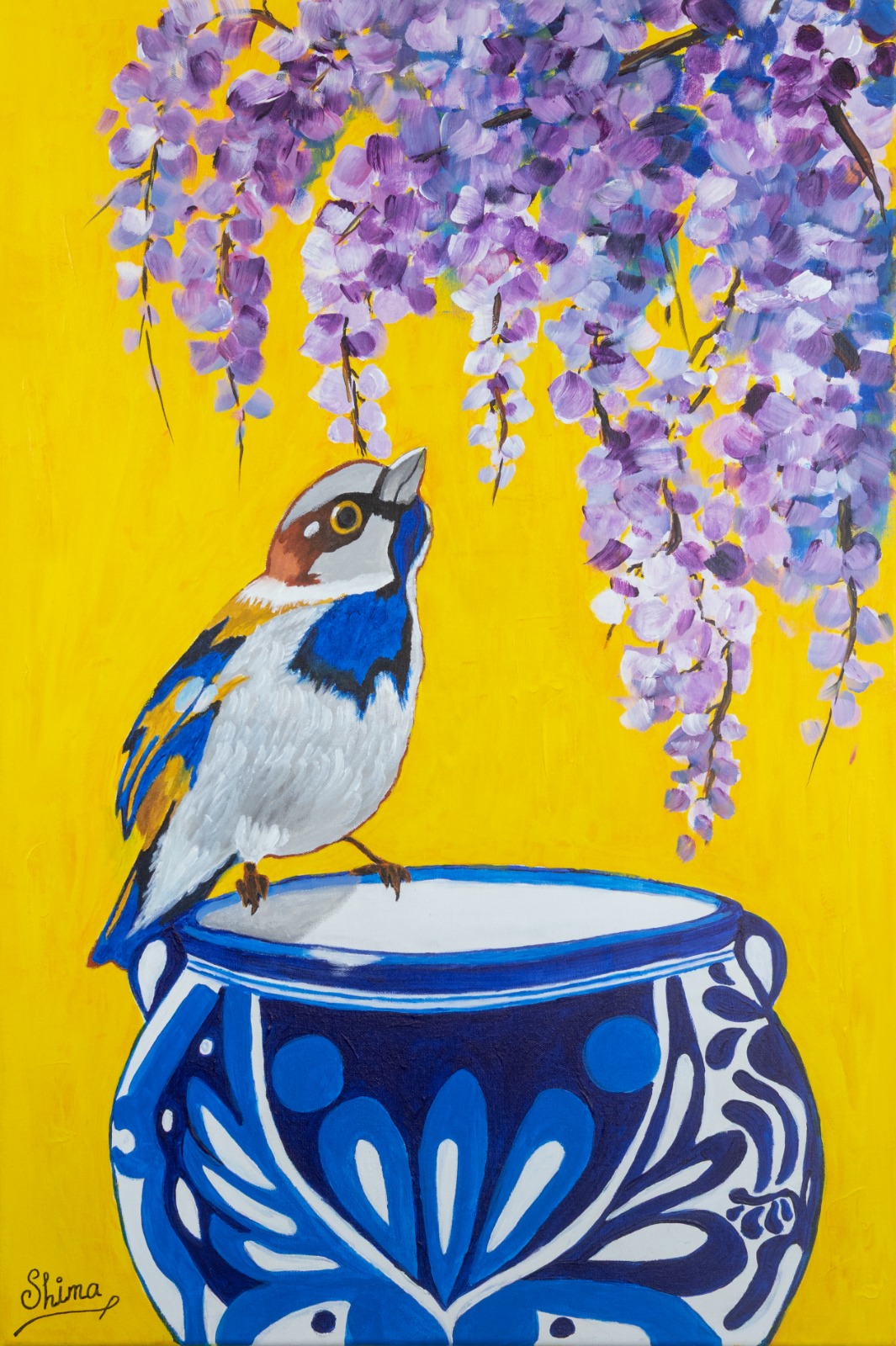 Blue Garden Serenade